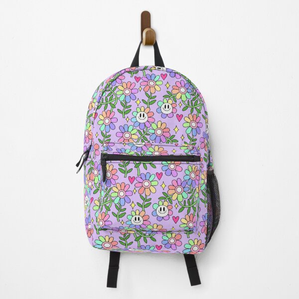 Item preview, Pastel Rainbow Flower Pattern 7 designed and sold by everything4eva.