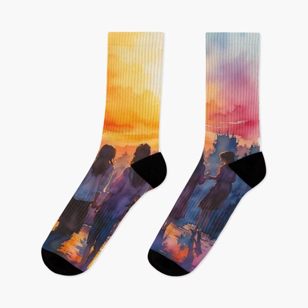 Item preview, Watercolor Euphoric Skyline designed and sold by PanoramaPrints.