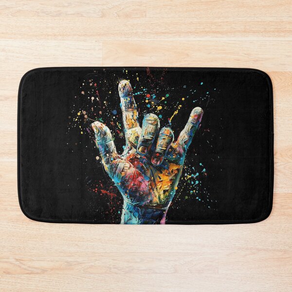 Item preview, Rock Sign Color Explosion designed and sold by thedarwin.