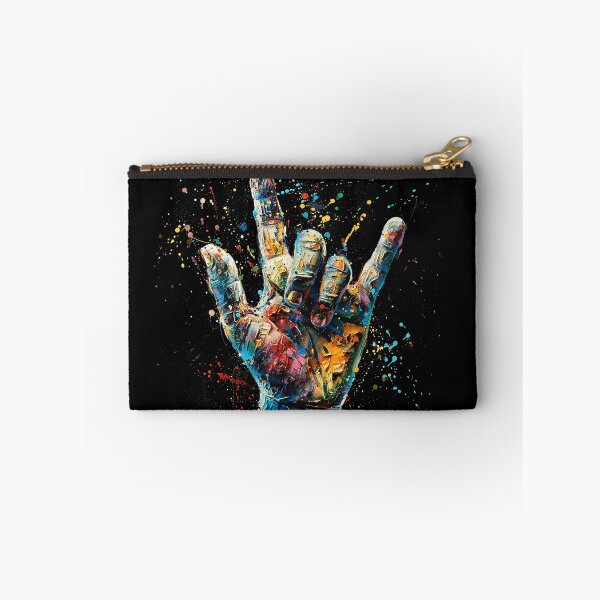 Item preview, Rock Sign Color Explosion designed and sold by thedarwin.