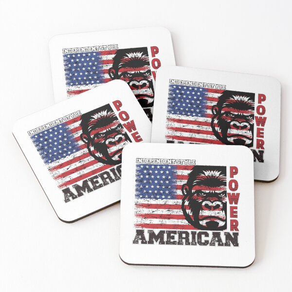 Item preview, Independent Style, American Power - July 4th - USA Gorilla Might designed and sold by GRABAPSHOP.