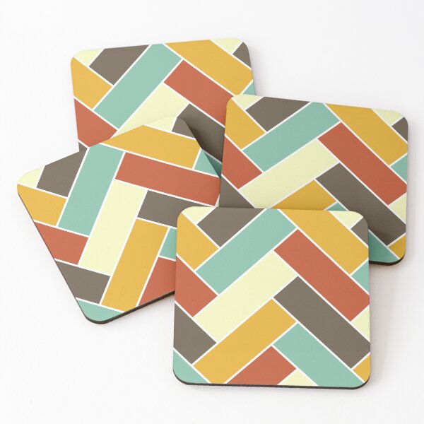 Item preview, Geometric Pattern: Herringbone Alt: Autumn designed and sold by Red Wolf.