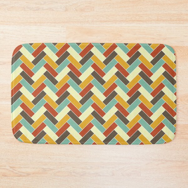 Item preview, Geometric Pattern: Herringbone Alt: Autumn designed and sold by Red Wolf.