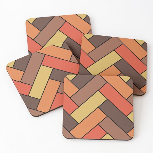 Item preview, Geometric Pattern: Herringbone Alt: Ayres designed and sold by Red Wolf.