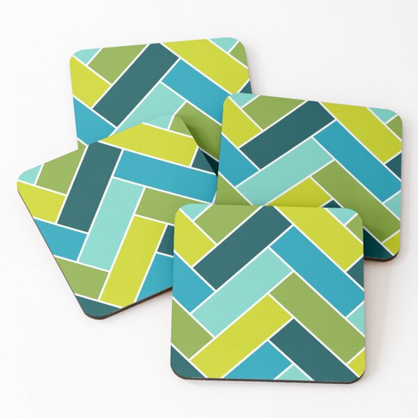 Item preview, Geometric Pattern: Herringbone Alt: Spring designed and sold by Red Wolf.