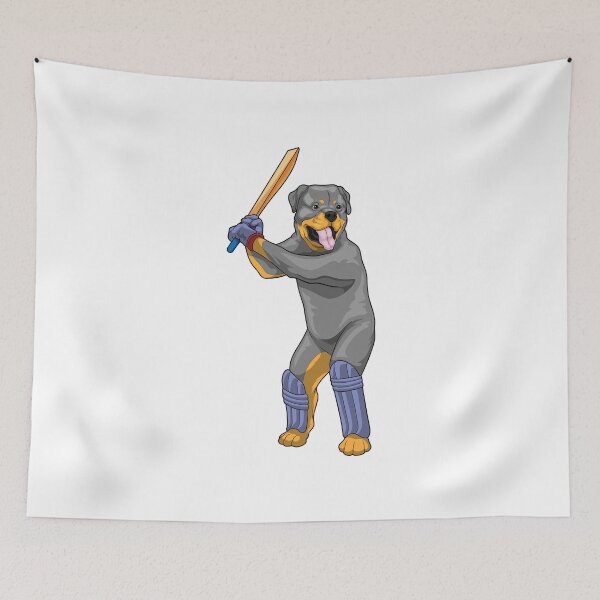 Item preview, Rottweiler Cricket Cricket bat designed and sold by Snabdesign84.