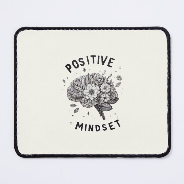 Item preview, Positive Mindset - Flower Brain designed and sold by TimeToMap.
