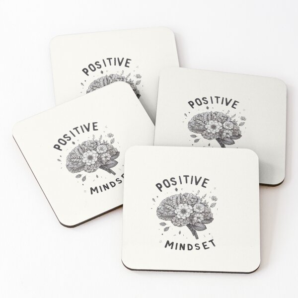 Item preview, Positive Mindset - Flower Brain designed and sold by TimeToMap.