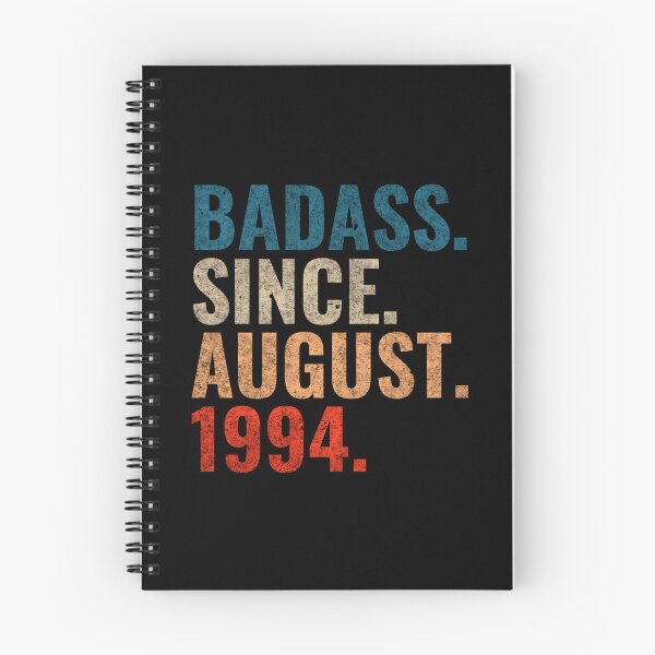 Item preview, Badass since August 1994 Vintage 1994 August birthday gift designed and sold by Teelogic.