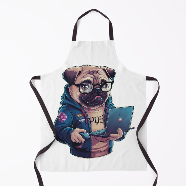 Item preview, Gamer Pug designed and sold by WildPugShop.