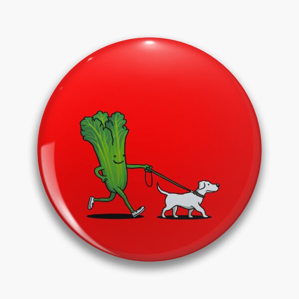 Item preview, Running rhubarb with a dog on a leash designed and sold by SoulOfTrees.