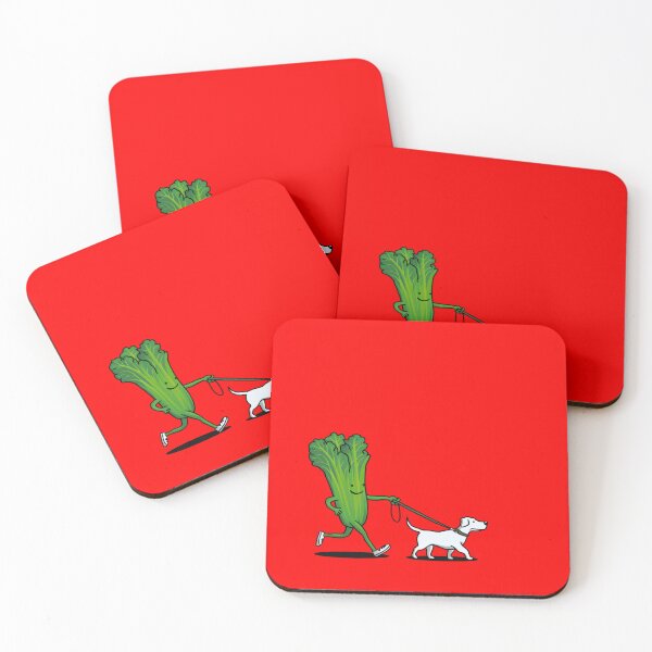 Item preview, Running rhubarb with a dog on a leash designed and sold by SoulOfTrees.