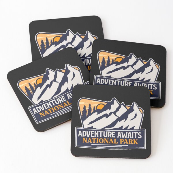 Item preview, Adventure Awaits National Park designed and sold by graphic-map.