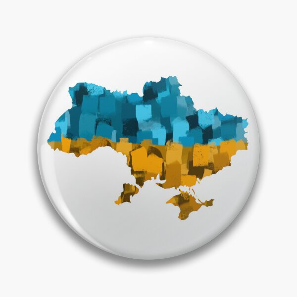 Item preview, Ukraine Flag Map designed and sold by HappyAli777.