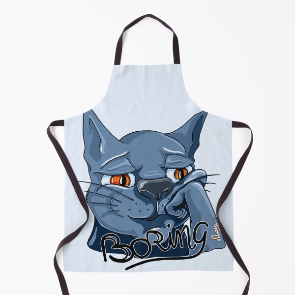 Item preview, Boring Cat light background designed and sold by Themys24.