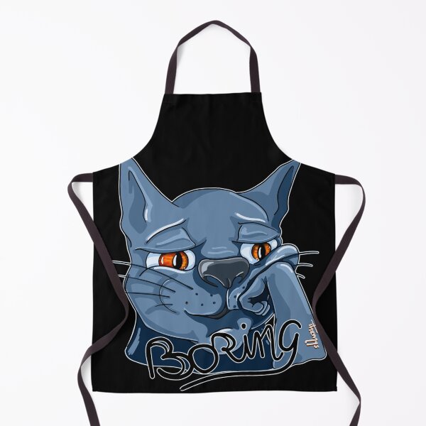 Item preview, Boring Cat dark background designed and sold by Themys24.
