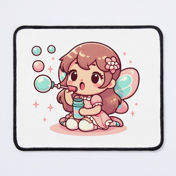 Item preview, Kawaii Sweet Fairy With Bubble Wand designed and sold by CanvasCutie.