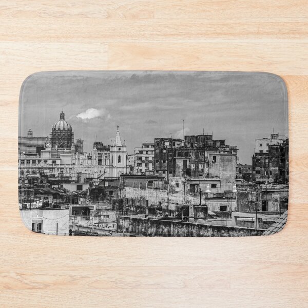 Item preview, Panoramic photo, Old Havana, Cuba B&W designed and sold by Lie Yim.