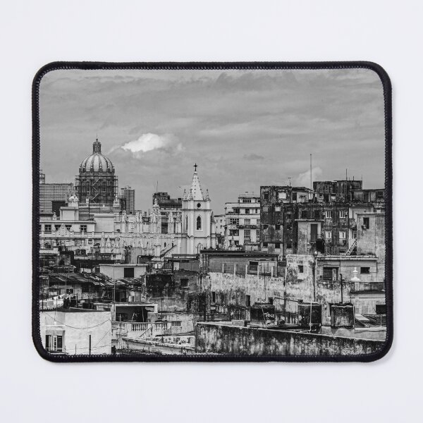 Item preview, Panoramic photo, Old Havana, Cuba B&W designed and sold by Lie Yim.