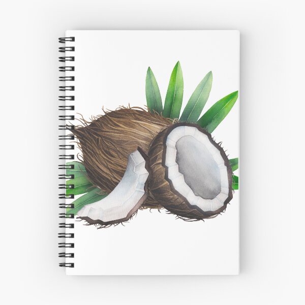 Item preview, Watercolor coconut designed and sold by Ekaterina Glazkova.