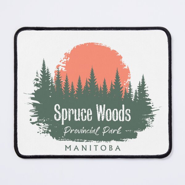 Item preview, Spruce Woods Provincial Park Manitoba Forest And Sunset designed and sold by bivenart.