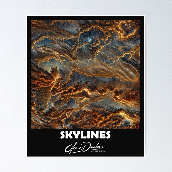 Aperçu de l'œuvre Skylines 48 créée et vendue par olivier duchossoir.