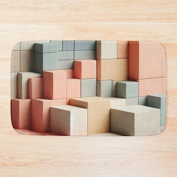 Item preview, Minimalist blocks patterns  designed and sold by BlackCatspet1.