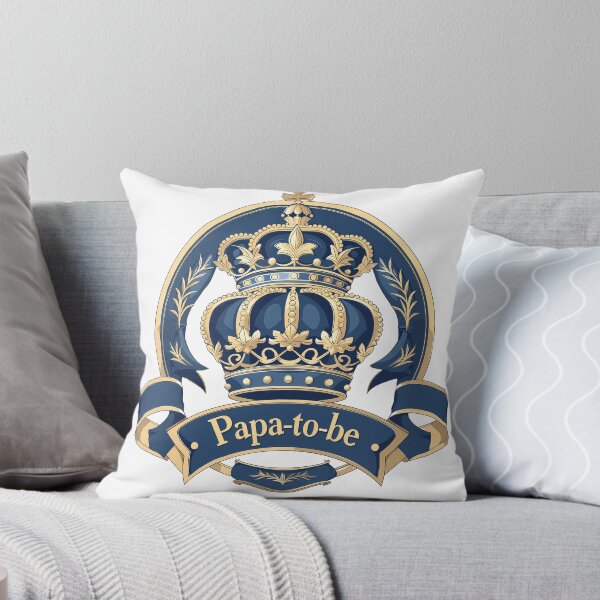 Item preview, Papa-to-be coat of arms designed and sold by Print2Harbor.