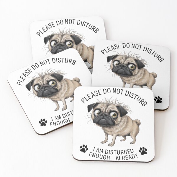 Item preview, Cute watercolor pug dog designed and sold by Sameena Fatima.