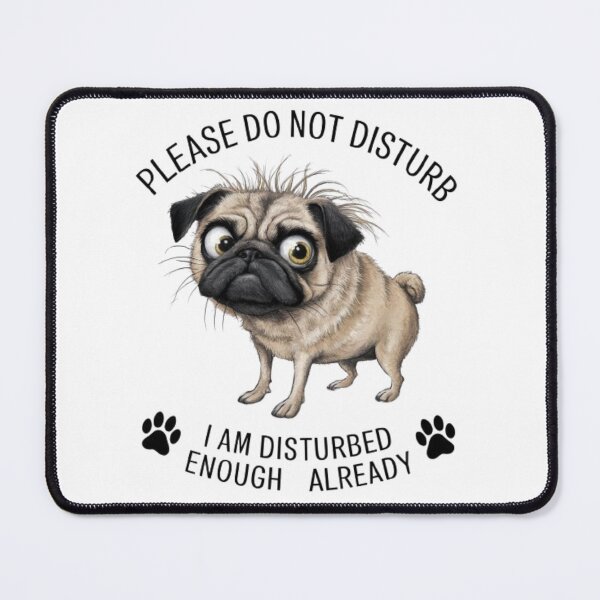 Item preview, Cute watercolor pug dog designed and sold by Sameena Fatima.