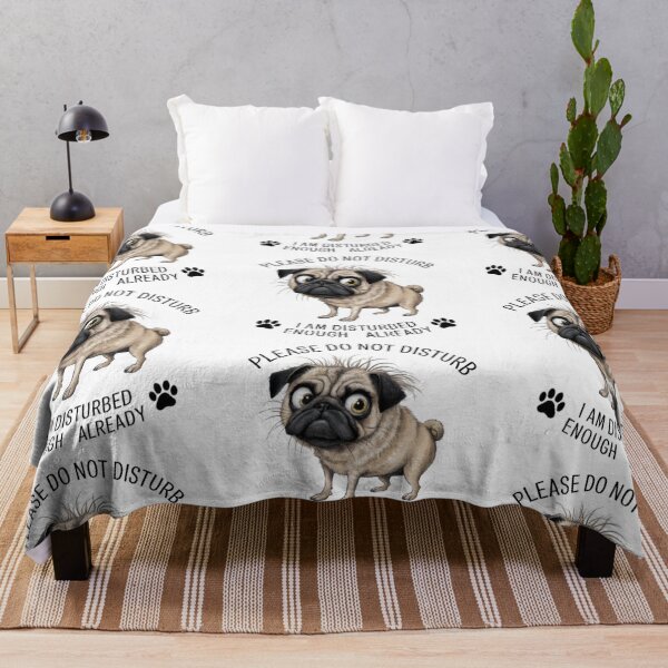 Item preview, Cute watercolor pug dog designed and sold by Sameena Fatima.