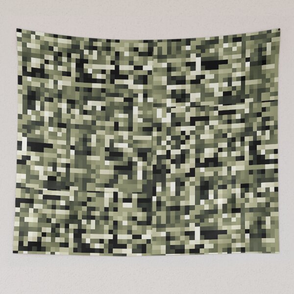 Item preview, Multi pixel camouflage for hunters camo designed and sold by Aquillashop.