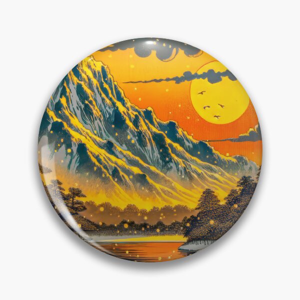 Item preview, Waking Before Jikyu - A Contemporary Ukiyo-e Nature Landscape designed and sold by Kijiermono.