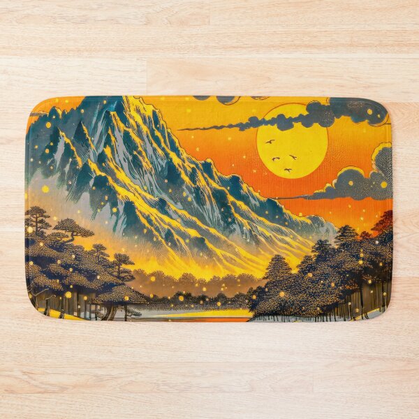 Item preview, Waking Before Jikyu - A Contemporary Ukiyo-e Nature Landscape designed and sold by Kijiermono.