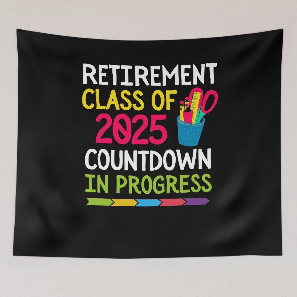 Item preview, Retirement Class Of 2025 Countdown In Progress, Unique Teacher Gift  designed and sold by SlocifieShop.