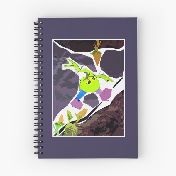 Item preview, Painting monster abstract gardener green vegetable designed and sold by Carré Comme Orange.