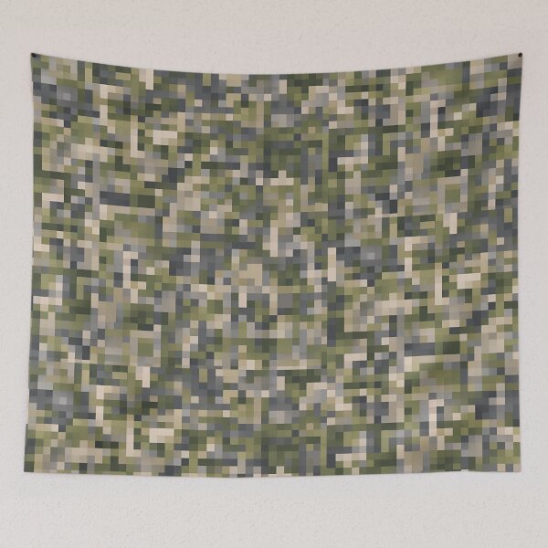 Item preview, Multipixel camouflage for hunters camo designed and sold by Aquillashop.