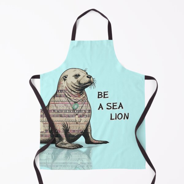 Item preview, BE A SEA LION designed and sold by Hen-C-Art.