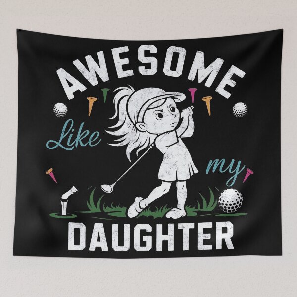 Item preview, Awesome Like My Daughter, Father's day, Dad designed and sold by decorwonders.