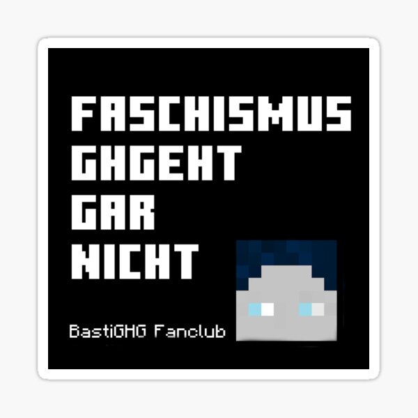 Item preview, FASCISM IS NOT ALLOWED designed and sold by GetGamesense.