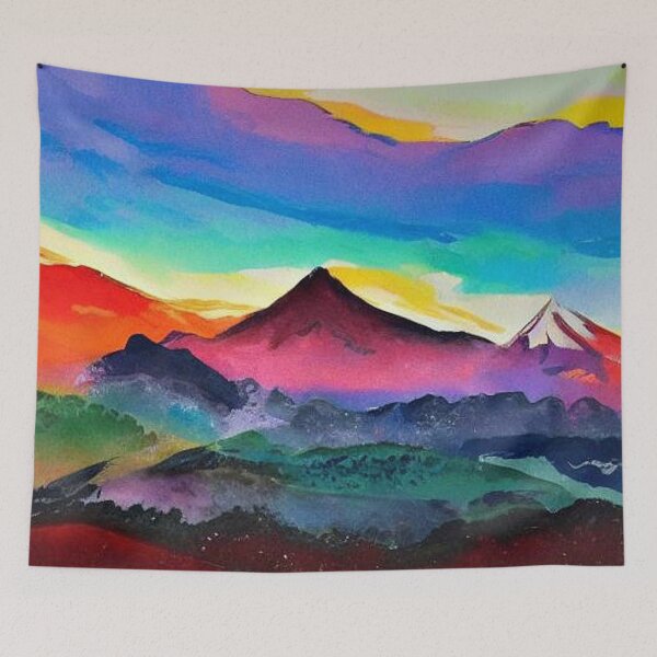 Item preview, Fjellandskap 1 designed and sold by George Hutton Hunter.