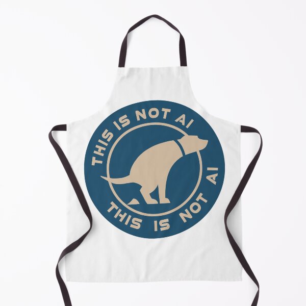 Item preview, This is not AI - round designed and sold by thisisnotai.
