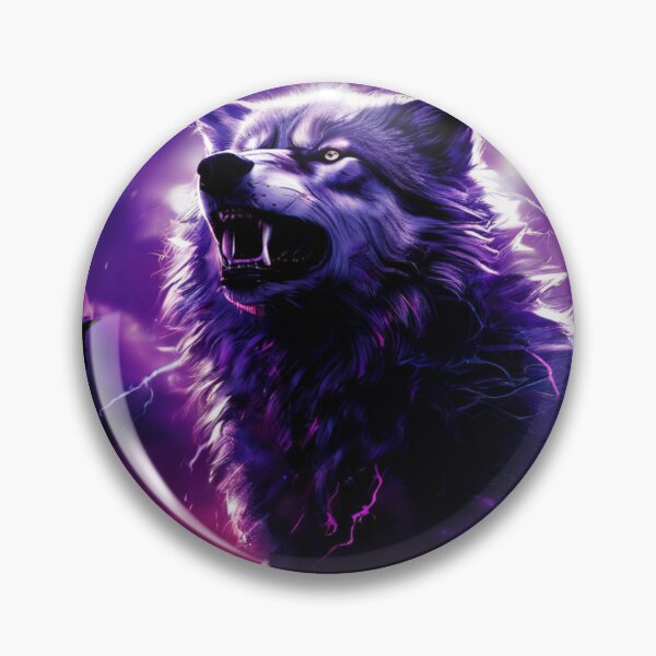 Item preview, Stormy Cry t-shirt, Thunder Howl, Mystic Lightning Wolf designed and sold by RETRO REVIVAL.