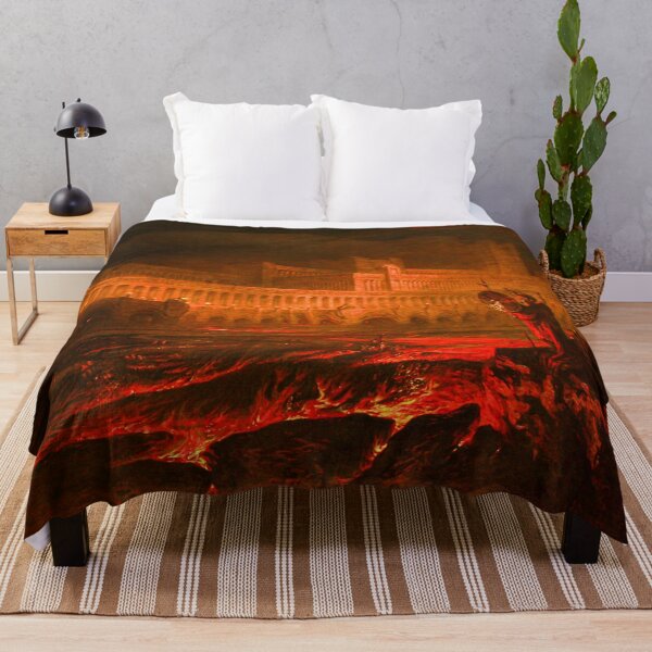 Item preview, Le Pandemonium 1841 by John Martin for John Milton's "Paradise Lost" where Pandemonium is the Capital of Hell designed and sold by Arwen-Art.