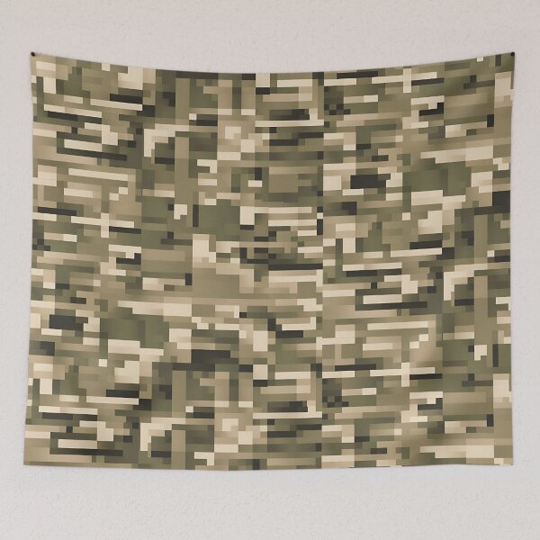 Item preview, Multipixel desert camouflage for hunters camo designed and sold by Aquillashop.