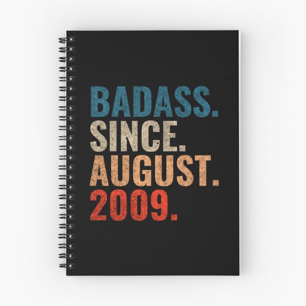 Item preview, Badass since August 2009 Vintage 2009 August birthday gift designed and sold by Teelogic.
