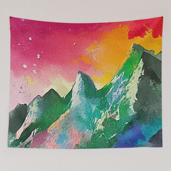 Item preview, Fjellandskap 3 designed and sold by George Hutton Hunter.