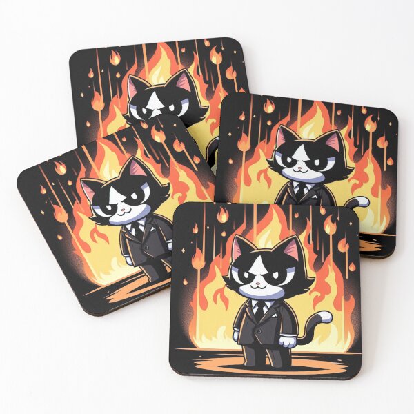 Item preview, lackadaisy set home on fire, cartoon designed and sold by thegamerhero.