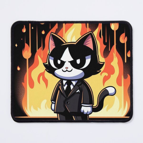 Item preview, lackadaisy set home on fire, cartoon designed and sold by thegamerhero.