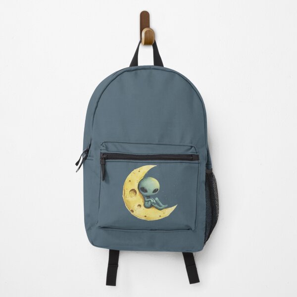 Item preview, Cute Alien on the Moon designed and sold by wotsthis.